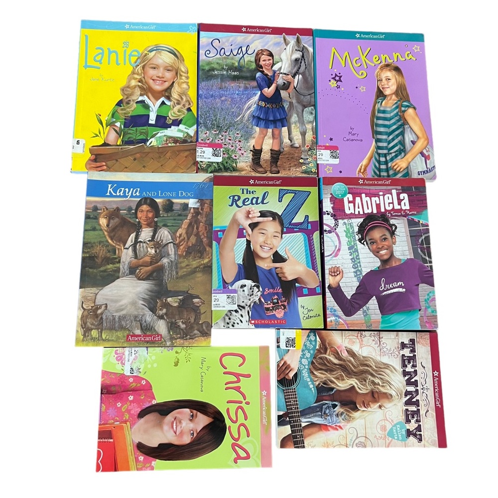 Lot of 7 American girl book series